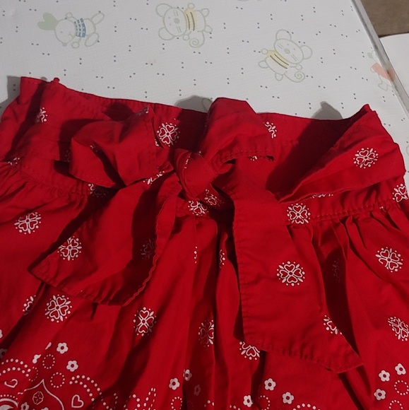 BLACK FRIDAY⚡4 for $15⚡6T Osh Kosh red skirt - Picture 3 of 5